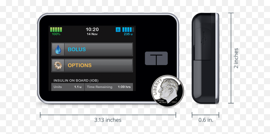 Slim X2 Insulin Pump - Tandem T Slim Png,Insulin Device Icon