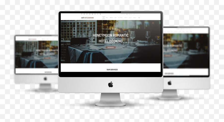 Et Hotel Booking U2013 Free Responsive Joomla Template - Template Wordpress Fruit Free Png,Joomla Icon