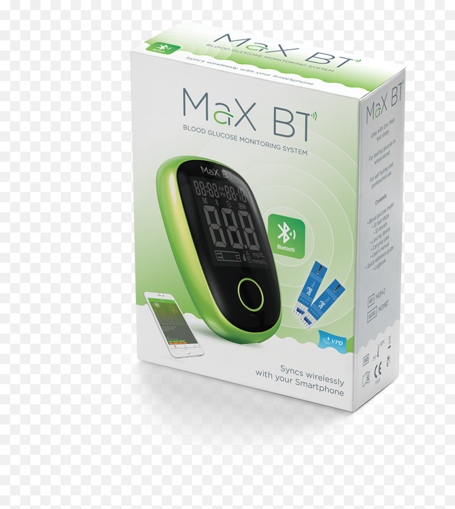 2in1 Max Bt U2013 - Thermometer Png,Glucose Meter Icon