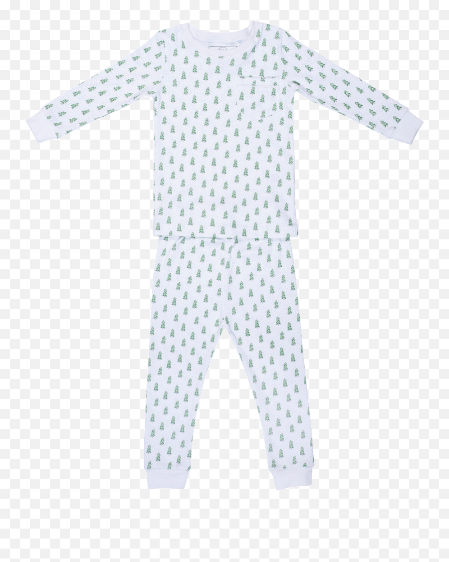 Bradford Trees In The Snow Pajama Set - Polka Dot Png,Snowy Trees Png