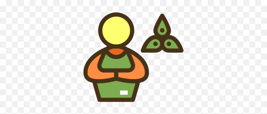 Yoga Teacher Vector Icons Free Download In Svg Png Format - Clip Art,Buddah Icon