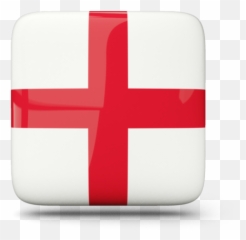 Download England Glossy Square Icon 640 - Angola Dream League Soccer png