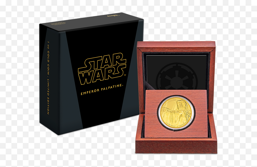 Star Wars Classic Emperor Palpatine 1oz Gold Coin - Lost Series Png,Palpatine Icon