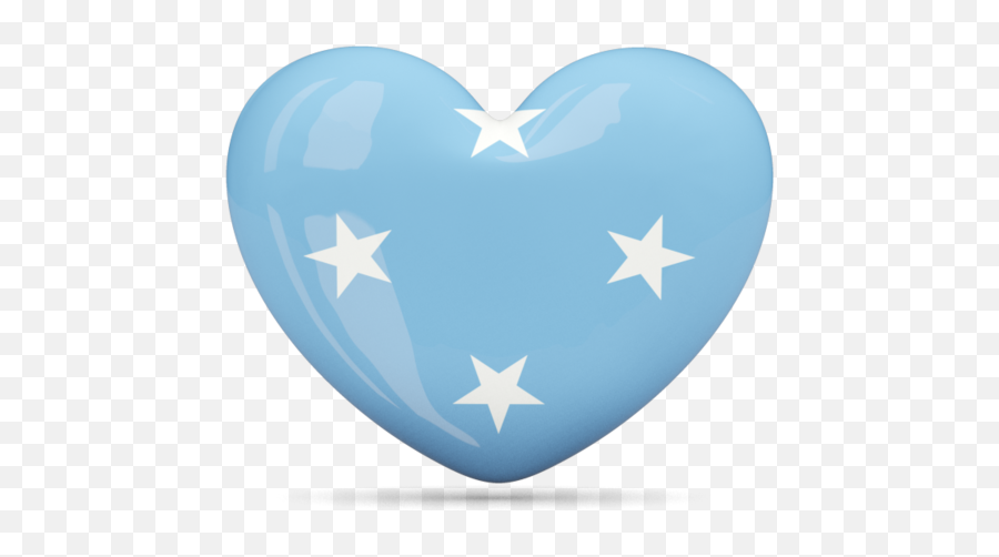 Heart Icon Illustration Of Flag Micronesia - Federated States Of Micronesia Flag Png,Love Icon Gif