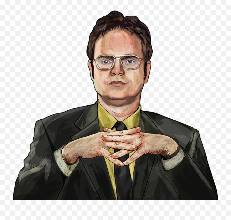 Dwight Schrute Png 6 Image - Transparent Background Dwight Schrute Png,Dwight Png