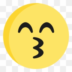 Face Kiss Beam Emoji Icons - Happy png