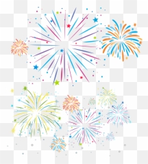 Download Clip Art Transparent Collection Of Free - Fireworks Illustration Png,Gold Fireworks Png