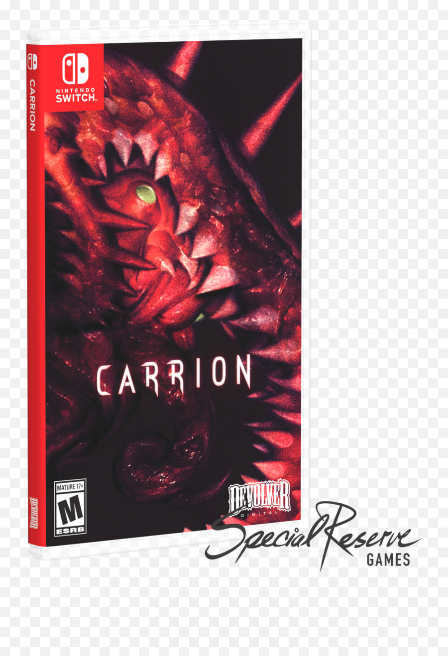 Carrion - Alternative Cover Special Reserve Games Nintendo Switch Carrion Game Switch Png,Ape Escape Ps4 Icon
