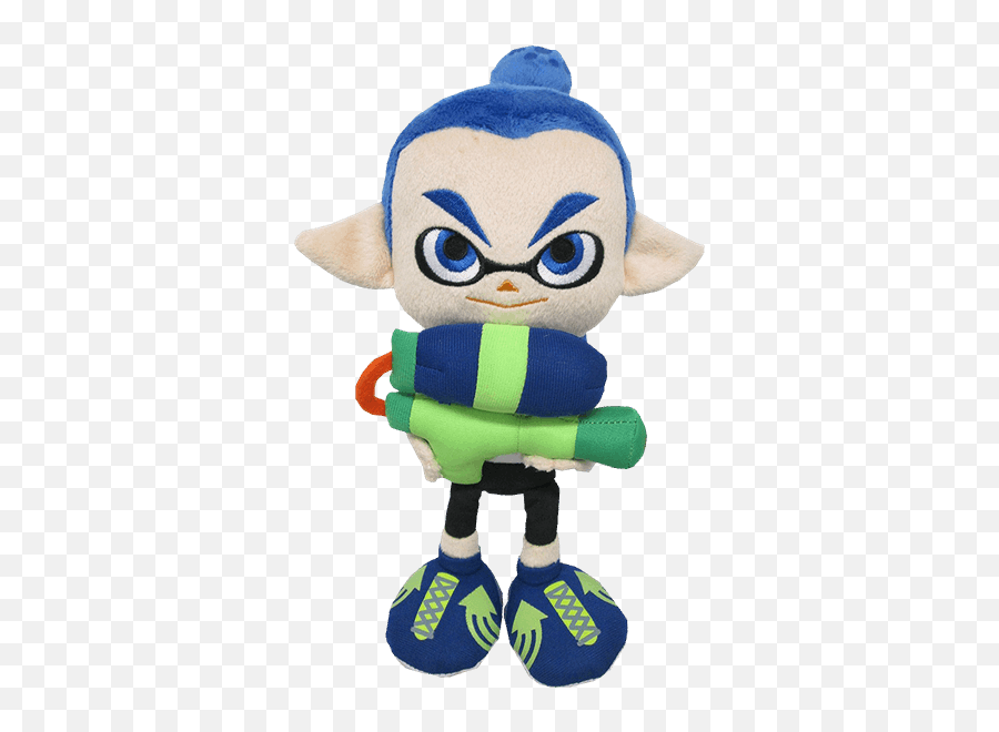 Male Inkling Plush - Splatoon Plush Png,Inkling Png