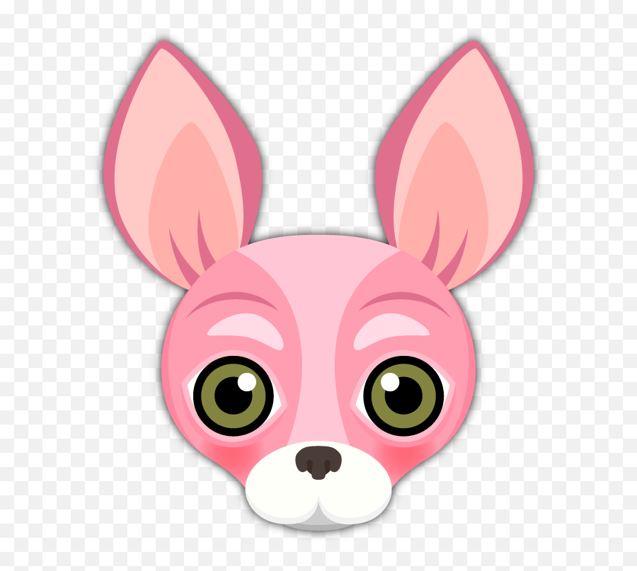 Chihuahua Emoji Stickers - Chihuahua Png,Flushed Emoji Png