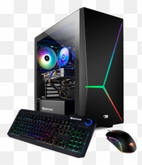 Ibuypower Slate Mr187i Gaming Pc Intel I7 - 11700F GeForce RTX 2060 SUPER 16GB RAM 500GB SSD 1TB HDD GameStop Ibuypower Trace 4 png