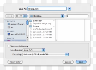 How To Use A Facebook Badge As Your Email Signature Mac Png
