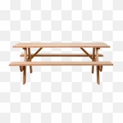Png Transparent Picnic Bench - Transparent Background Picnic Table Png,Bench Png
