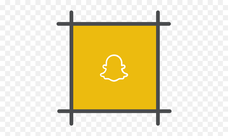 Snapchat Logo Icon Of Colored Outline Style - Available In Icon Png,Snapchat Icon Png
