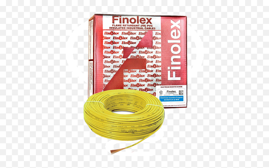 Finolex 25 Sqmm Fr Pvc Insulated House Wire 90 Meter Png Wires