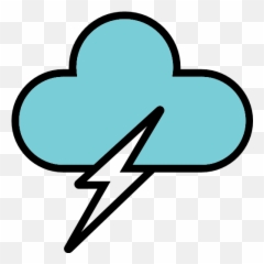 Download Flash Rain Speed Upload Icon - Strokeline png