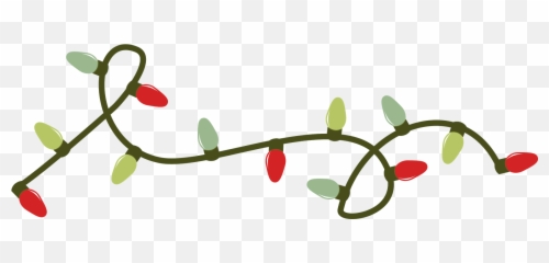Strand Of Christmas Lights Png Image Mart - Christmas Lights Png Hd Transparent,Christmas Lights Png