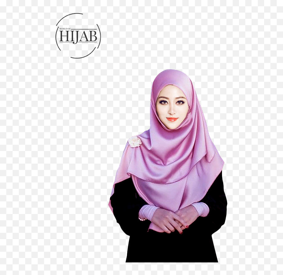 New Muslim Hijab Women Square Scarf Turban Head - Girl Hijab Pic Png,Hot Woman Png