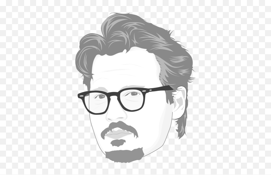 Download Hd Johnny Depp The Enigma Caricate Of - Johnny Depp Caricature Png,Johnny Depp Png