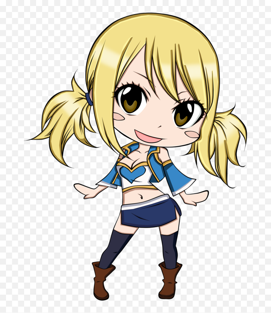 Download Fairy Tail Chibi Mira Png Lucy Heartfilia Transparent