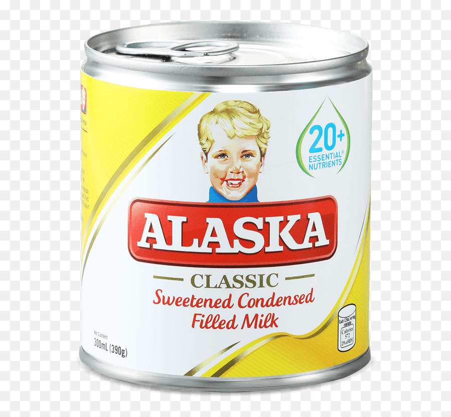 Condensed Milk - Alaska Milk Corporation Alaska Condensed 300ml Png,Milk Transparent
