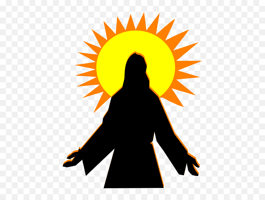 Faith Arise Sunrise Clip Art - Shadow Of Jesus Christ Png,Sunrise Transparent Background