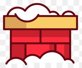 Christmas Chimney Png File - Snowy Cartoon Chimney,Chimney Png
