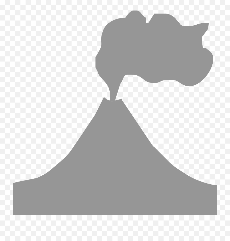 Download Free Png Volcano - Backgroundtransparent Dlpngcom Volcano Icon Png,Mountain Clipart Transparent Background