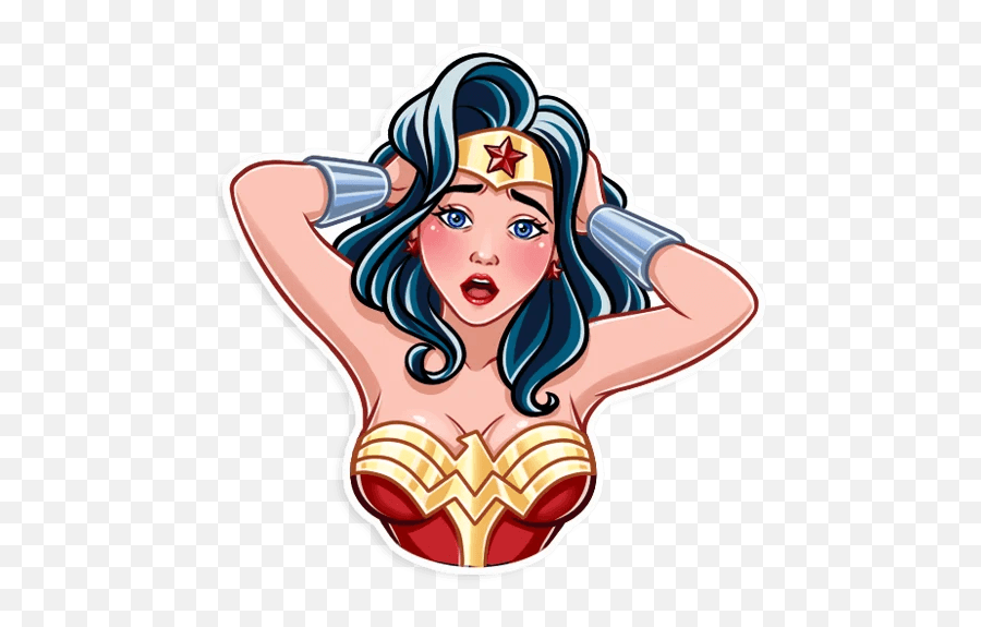 Wonder Woman - Telegram Sticker Stickers Wonder Woman Telegram Png,Wonder Woman Png