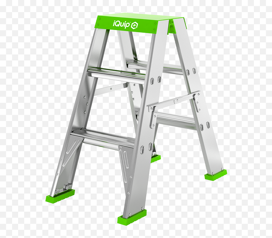 Iquip Double Sided Ladder Range - Step Stool Png,Ladder Transparent