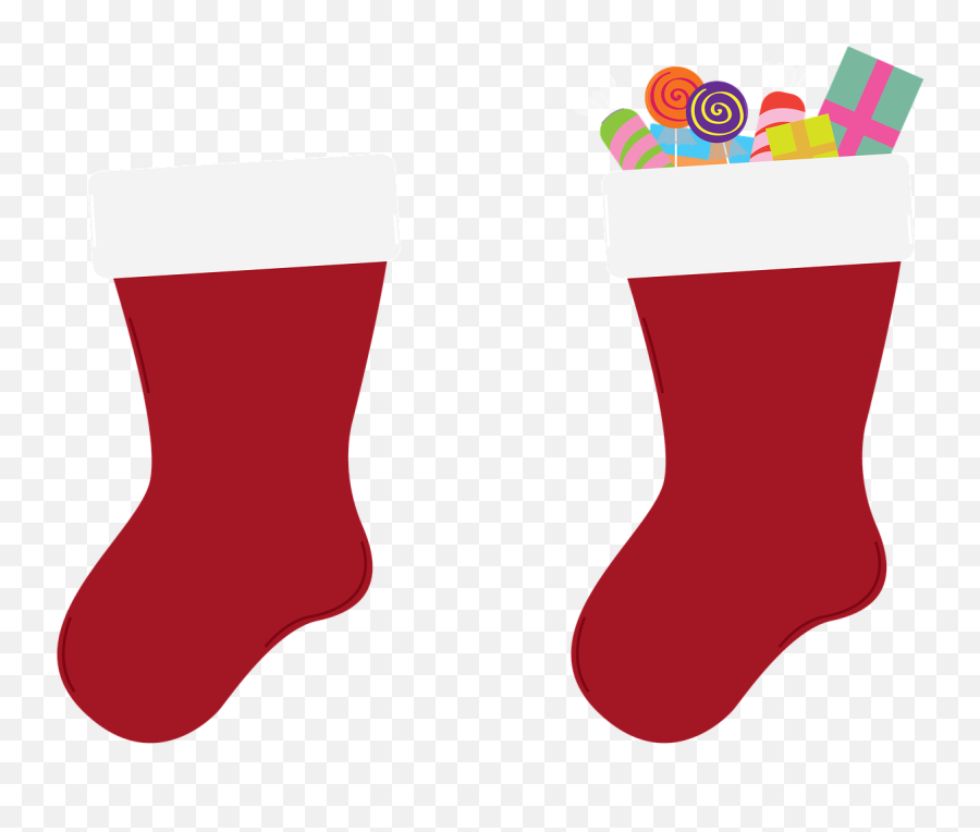 Christmas Stockings - Calza Befana Png,Stocking Png