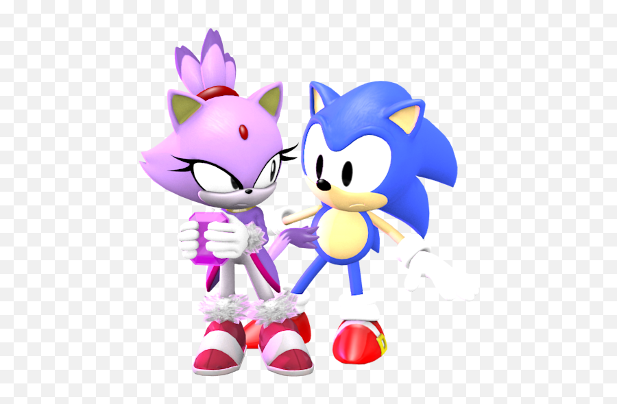 Download Sonic Rush Forces And The Secret Rings - Classic Sonic The Hedgehog Blaze Png,Sonic Rings Png