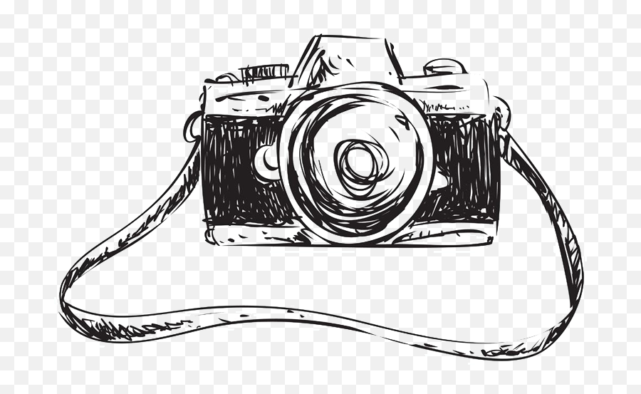 Camera Drawing - Camera Drawing Png,Camera Drawing Png