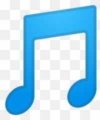Musical Note Emoji - Symbols Icon png