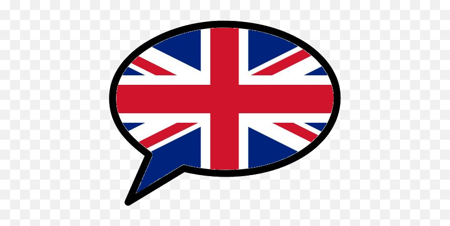 English Speech Balloon - United Kingdom Flag Png,Speech Balloon Png