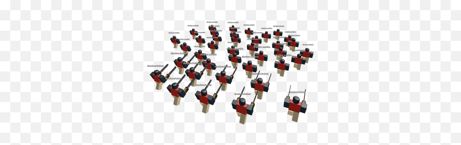 Shadow Zombie Horde - Roblox Illustration Png,Zombie Horde Png