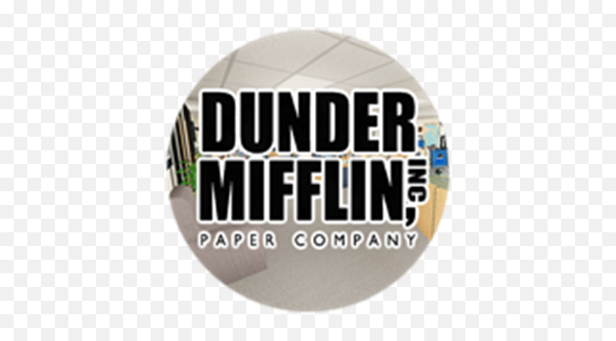Welcome To Dunder Mifflin - Roblox Office Dunder Mifflin Png,Dunder Mifflin Logo Png