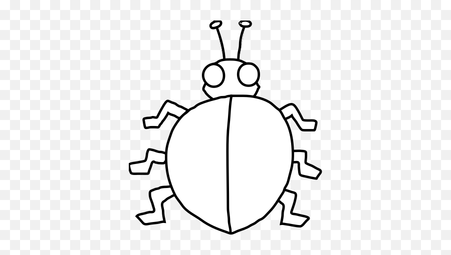Ladybird With No Spots Svg Clip Arts Download - Download Outline Of A Ladybird Png,Spots Png