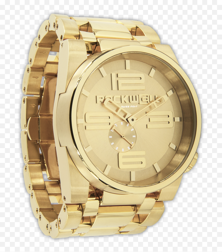 Watches Online - Large Face Mens Watch Gold Png,Watch Transparent Online