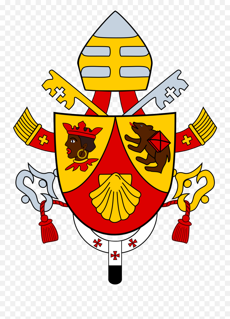Pope Coat Of Arms Hd Png Download - Pope Coat Of Arms,Pope Hat Png