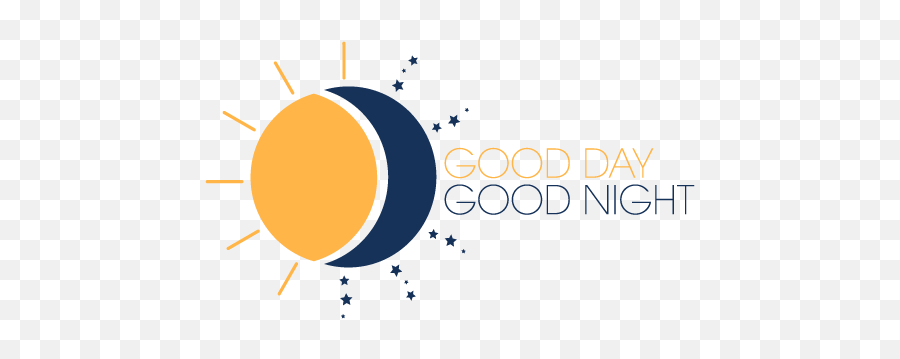 Good Day Night - Day And Night Logo Png,Good Night Logo