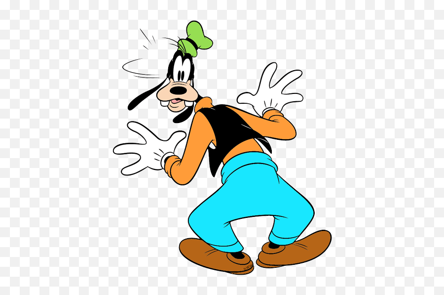 Download Hd Startled Goofy - Free Goofy Movie Coloring Pages Png,Goofy Transparent