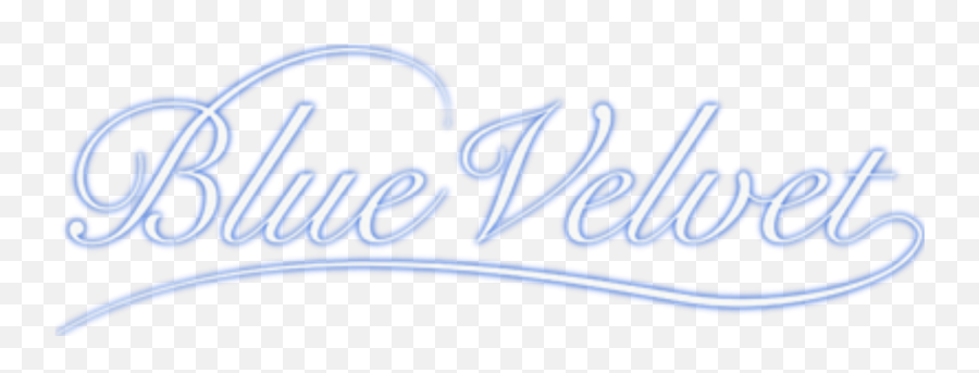 Blue Velvet Glow Logo - Dot Png,Blue Glow Png