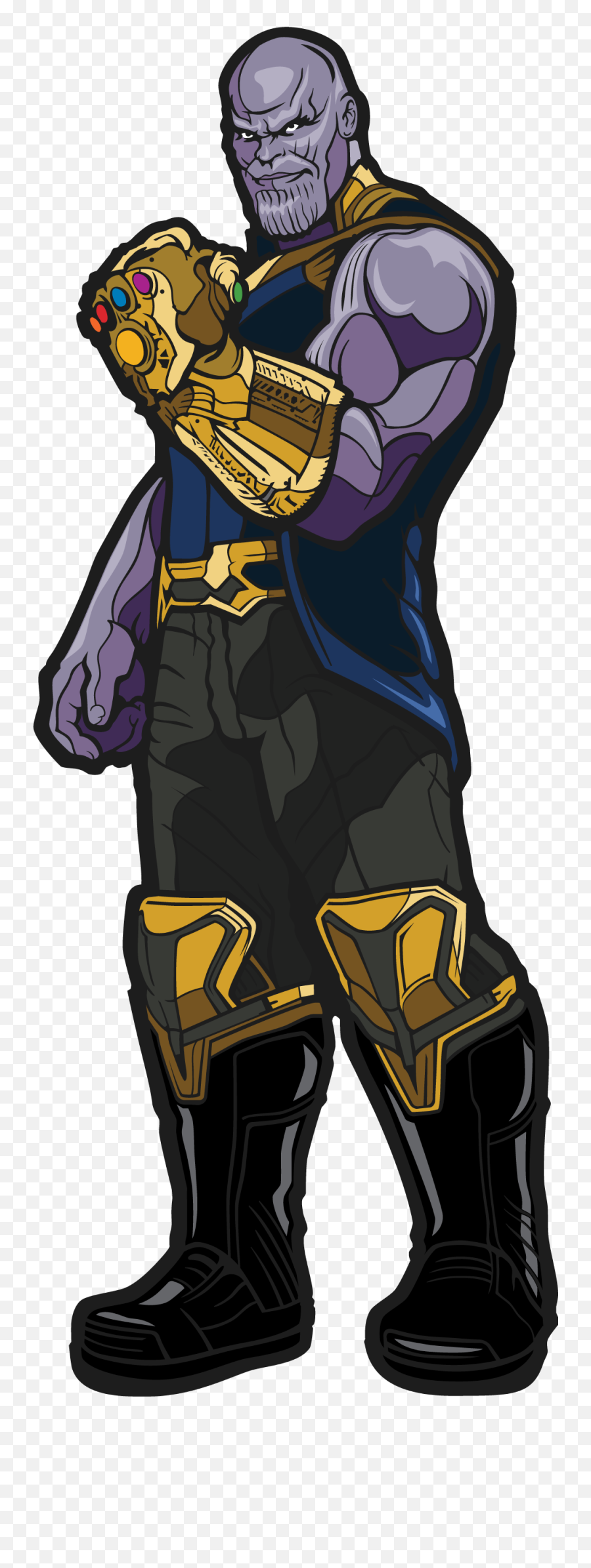 Cartoon Picture Of Thanos Transparent - Thanos Cartoon In Infinity War Png,Thanos  Face Png - free transparent png images 
