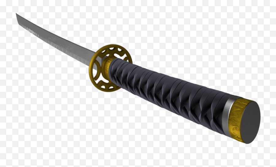 High Poly Katana - Collectible Sword Png,Katana Png