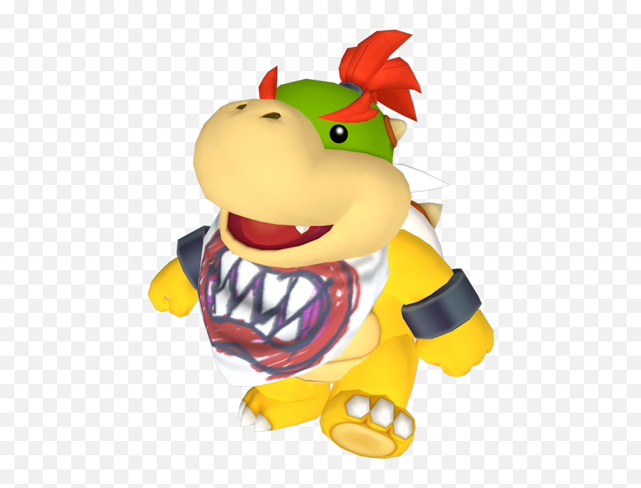 Wii - Super Smash Bros Brawl Bowser Jr Trophy The Super Smash Bros Brawl Bowser Trophy Png,Bowser Jr Png