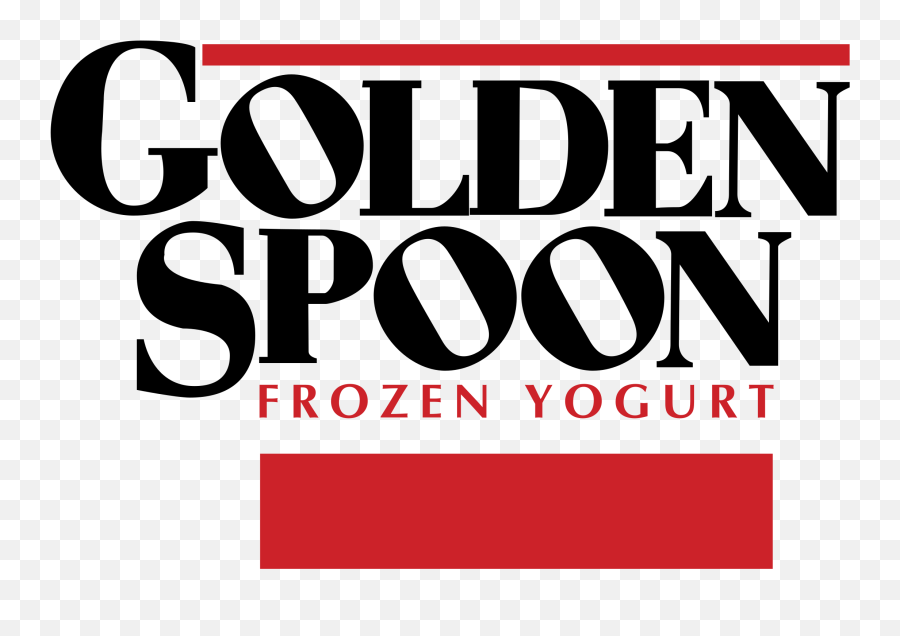 Golden Spoon Logo Png Transparent Svg - Golden Spoon Frozen Yogurt,Red Spoon Logo