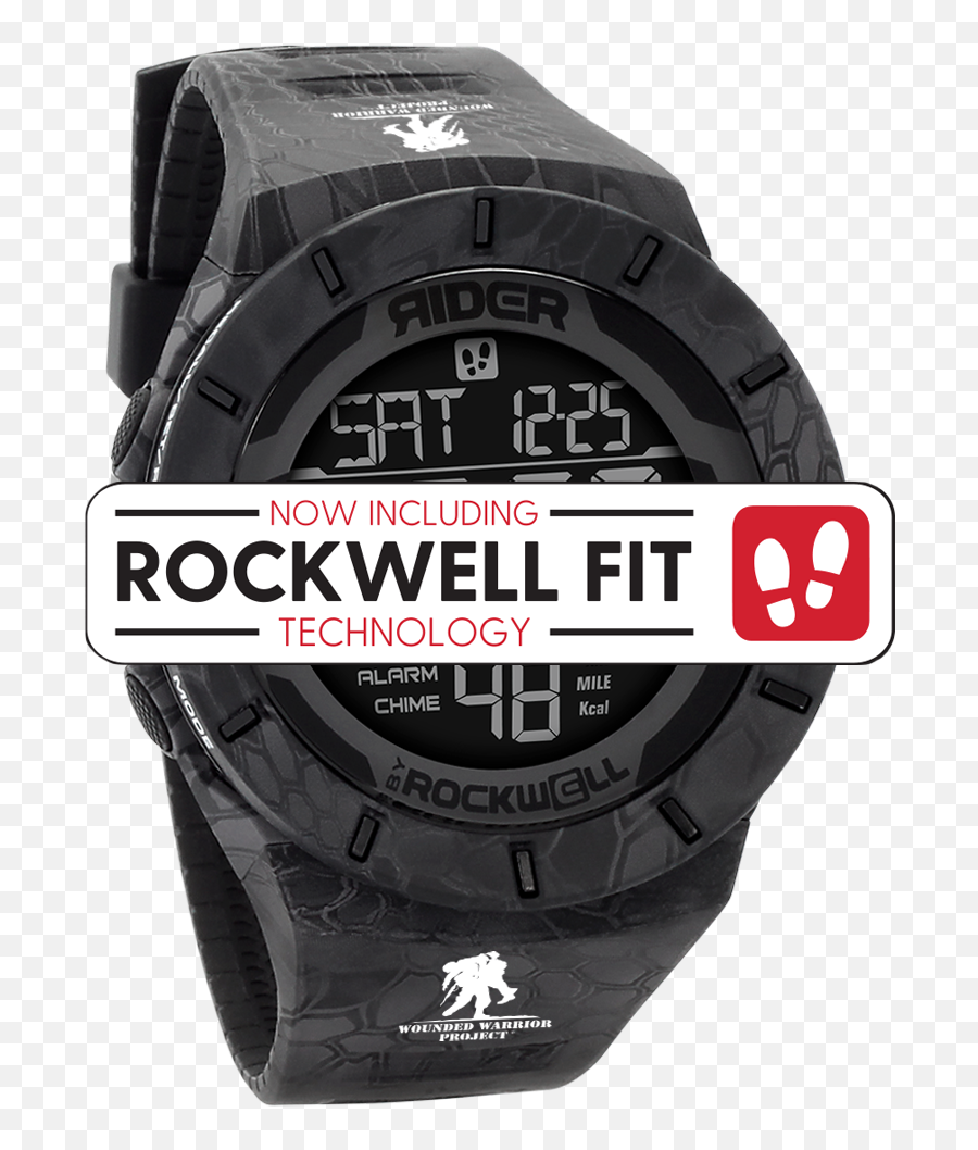 Wounded Warrior Project Collection - Rockwell Time Coliseum Kryptek Watch Png,Wounded Warrior Logo