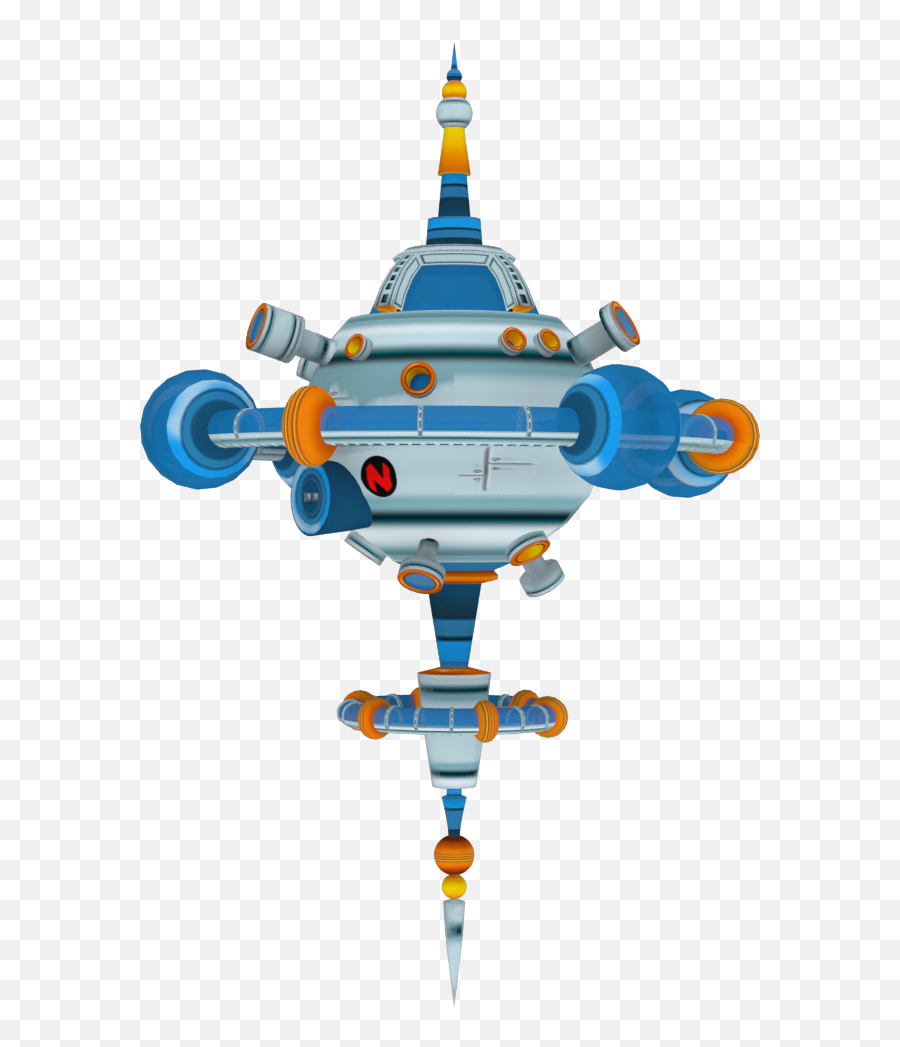 Crash Bandicoot Cortex Toy - Crash Bandicoot The Wrath Of Cortex Space Station Png,Space Station Png