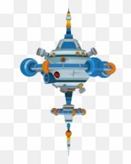 Crash Bandicoot Cortex Toy - Crash Bandicoot The Wrath Of Cortex Space Station Png,Space Station Png